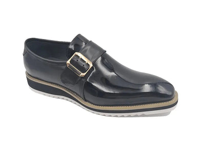 Gorgeous Patent Leather Monkstrap Slip on 35 KS515-38PPURPLE75  - from alligatorwarehouse.com