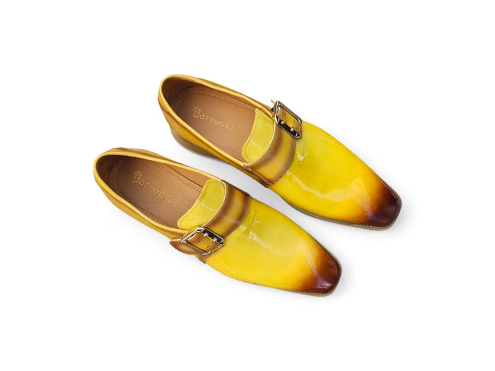Carrucci Gorgeous Patent Leather Monkstrap Slip on