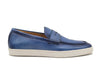 Gorgeous Patina Burnished Penny Loafer Sneaker 2 KS529-15OCEANBLUE8  - from alligatorwarehouse.com