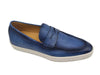 Gorgeous Patina Burnished Penny Loafer Sneaker 4 KS529-15OCEANBLUE8  - from alligatorwarehouse.com