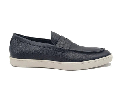 Carrucci Burnished Penny Loafer Sneaker - Patina Leather