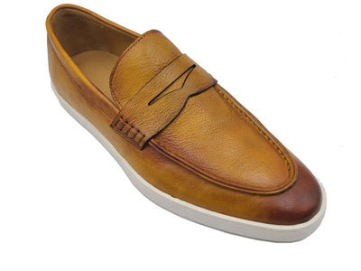 Gorgeous Patina Burnished Penny Loafer Sneaker 13 KS529-15OCEANBLUE10  - from alligatorwarehouse.com