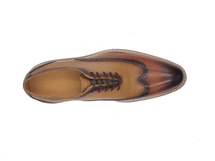 Carrucci Gorgeous Two Tone Oxford Wingtip