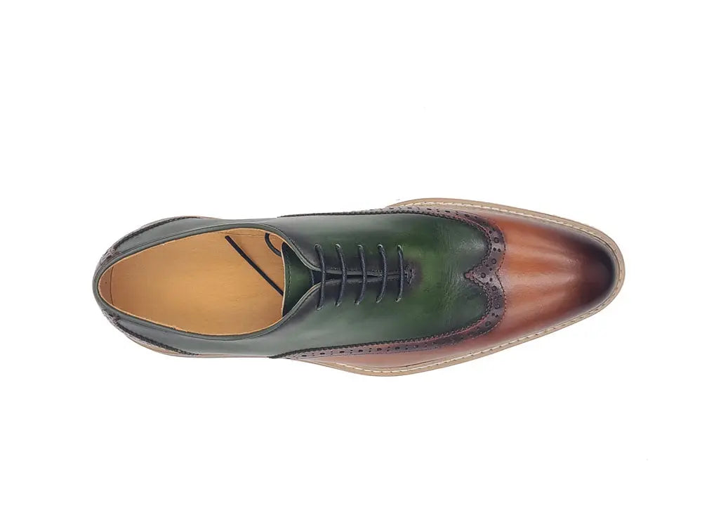 Carrucci Gorgeous Two Tone Oxford Wingtip