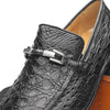 Marco Di Milano Fabro Men's Shoes Gray Exotic Crocodile Shoe Horsebit Loafers 2 FABRO-TIN_CAIMAN_GRAY_8  - from alligatorwarehouse.com