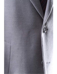 Three Cuff Link Gray Two Button Long men's Dress Topcoat - Winter coat - Mens Overcoat