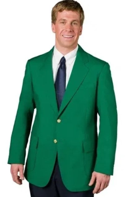 Executive Apparel Ultralux Men's Kelly Green Blazer Jacket