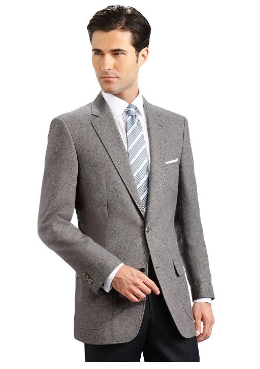 Neil Allyn Career Basics Men's Grey Blazer Jacket