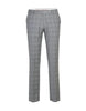 Light Grey Suit - Silver Gray Suit For Wedding - Mens Designer Two Button Slim fit Light Grey Windowpane Suit 2   - from alligatorwarehouse.com