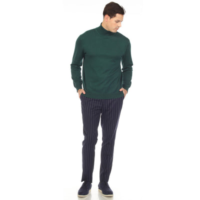 MENS HUNTER GREEN PULLOVER TURTLENECK SWEATER 4   - from alligatorwarehouse.com