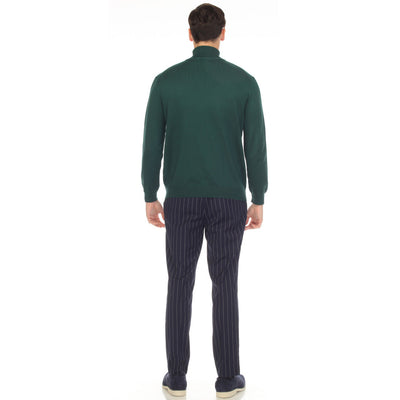 MENS HUNTER GREEN PULLOVER TURTLENECK SWEATER 5   - from alligatorwarehouse.com