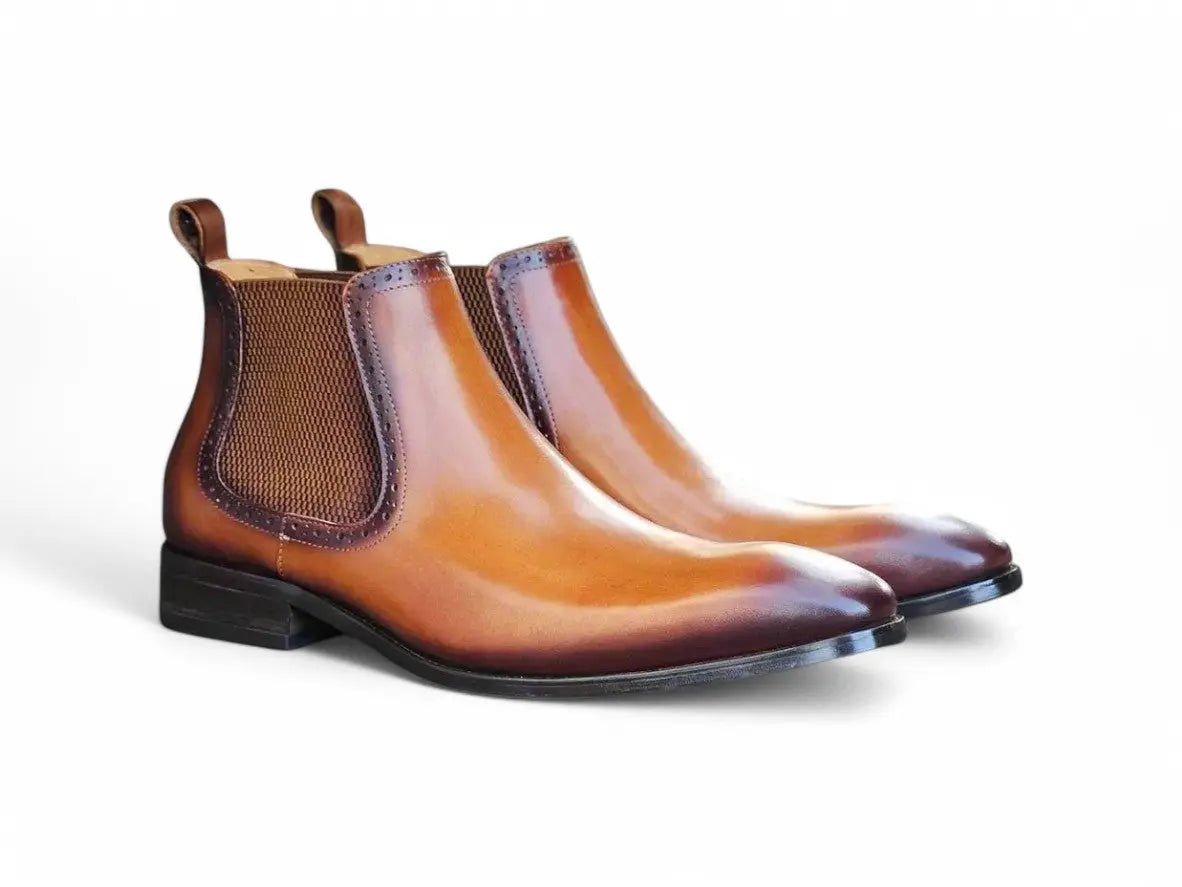 Hand Burnished Chelsea Boots