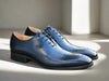 Hand Burnished Wholecut Calf Oxford 6 KS503-36GRAY75  - from alligatorwarehouse.com