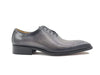 Hand Burnished Wholecut Calf Oxford 2 KS503-36GRAY75  - from alligatorwarehouse.com