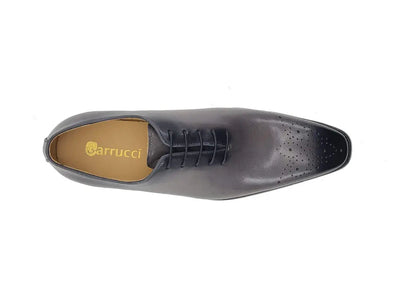 Hand Burnished Wholecut Calf Oxford 4 KS503-36GRAY9  - from alligatorwarehouse.com
