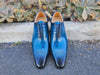 Hand Burnished Wholecut Calf Oxford 7 KS503-36GRAY75  - from alligatorwarehouse.com