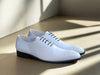 Hand Burnished Wholecut Calf Oxford 14 KS503-36GRAY75  - from alligatorwarehouse.com