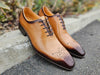 Hand Burnished Wholecut Calf Oxford 16 KS503-36GRAY75  - from alligatorwarehouse.com