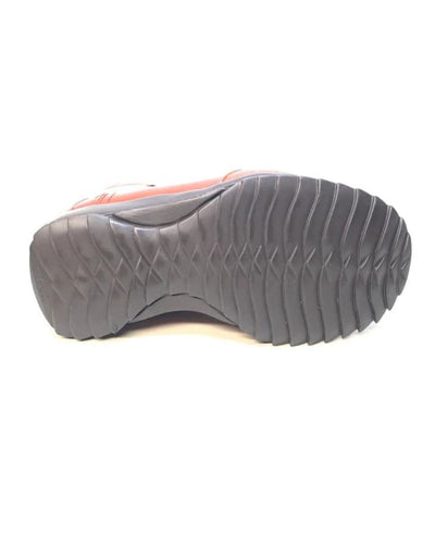 Los Altos Cognac Ostrich Leg High-top Sneakers 5   - from alligatorwarehouse.com