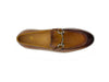 Horse Bit Fashion Leather Sneaker Loafer 3 KS529-02COGNAC75  - from alligatorwarehouse.com