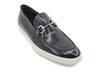 Horse Bit Fashion Leather Sneaker Loafer 9 KS529-02COGNAC75  - from alligatorwarehouse.com