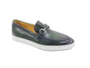 Horse Bit Fashion Leather Sneaker Loafer 12 KS529-02COGNAC75  - from alligatorwarehouse.com