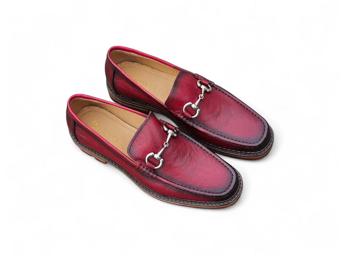 Carrucci Horsebit Loafer Lug Sole