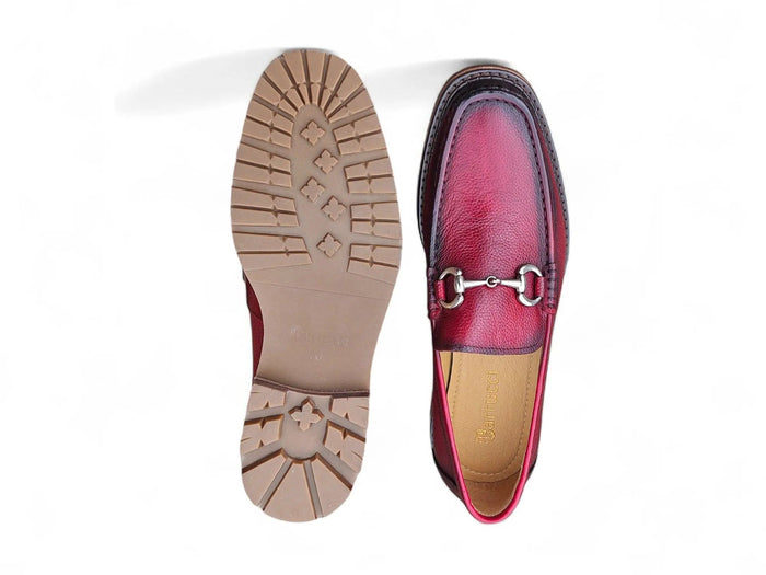 Carrucci Horsebit Loafer Lug Sole