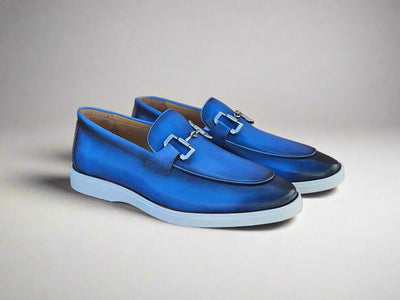 Horsebit Loafer in Sporty Sole 1 KS660-01SKYBLUE75  - from alligatorwarehouse.com