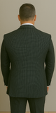 Wool Suit - Italian Made Business Suit by Statement Men's 3 Piece 100% Wool Modern Fit Suit - Double Breasted Vest
