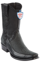 Wild West Botas de Armadillo Horma Dubai Toe Sand Gray