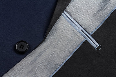 Blue 2 Piece Tuxedo Shawl Lapel Slim Fit 6 SO6201-19-SHAWLCOLLAR  - from alligatorwarehouse.com