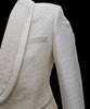 Ivory Tuxedo - Cream Wedding Suit  - Off White Groom Shawl Lapel Suit 3   - from alligatorwarehouse.com
