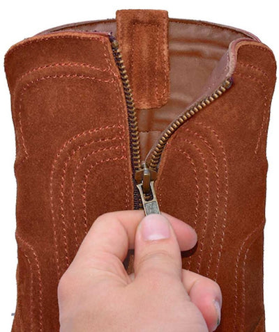 Los Altos Men's Genuine Lizard Teju Skin Leather Insole and Lining Zipper Black Roper Toe Boot 2   - from alligatorwarehouse.com