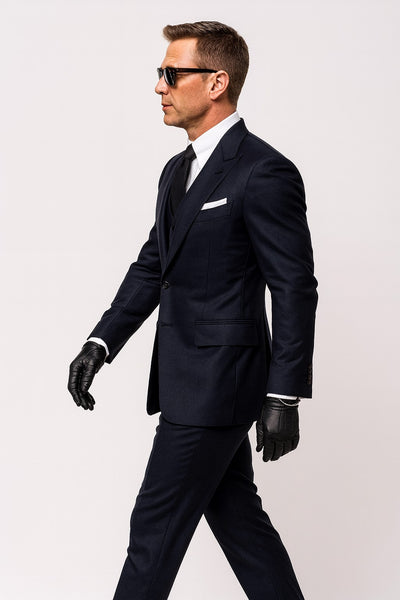 James Bond Costume - James Bond Two Button Suit 8   - from alligatorwarehouse.com