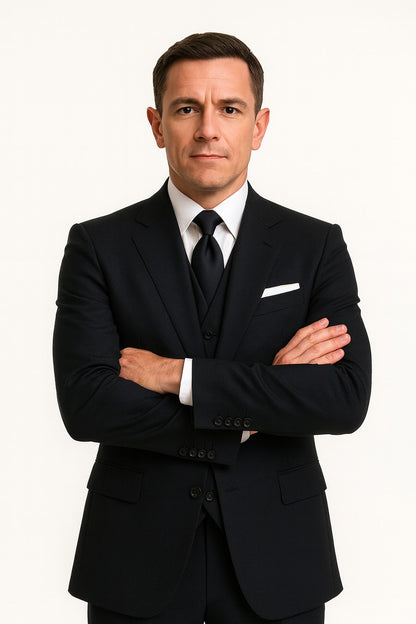 James Bond Costume - James Bond Two Button Suit