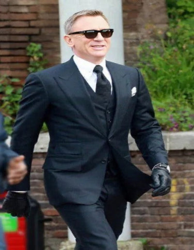 James Bond Costume - James Bond Two Button Suit 7   - from alligatorwarehouse.com