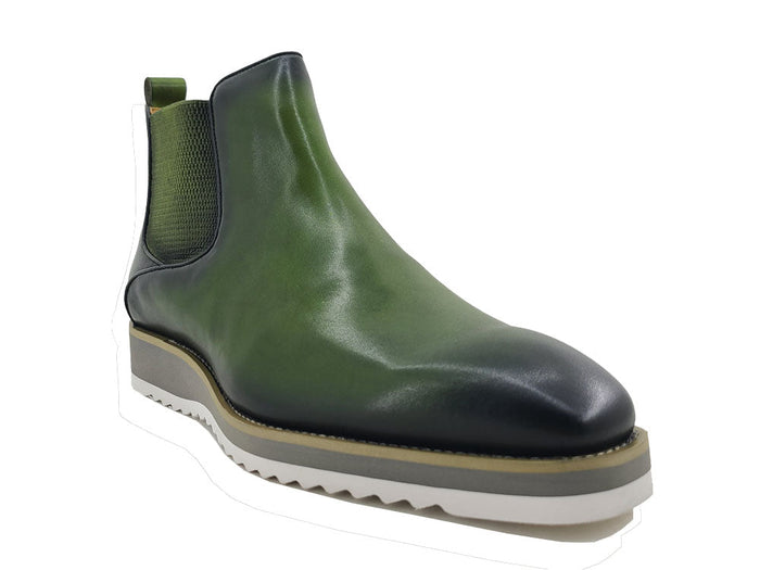 Carrucci Men's Patina Chelsea Boot