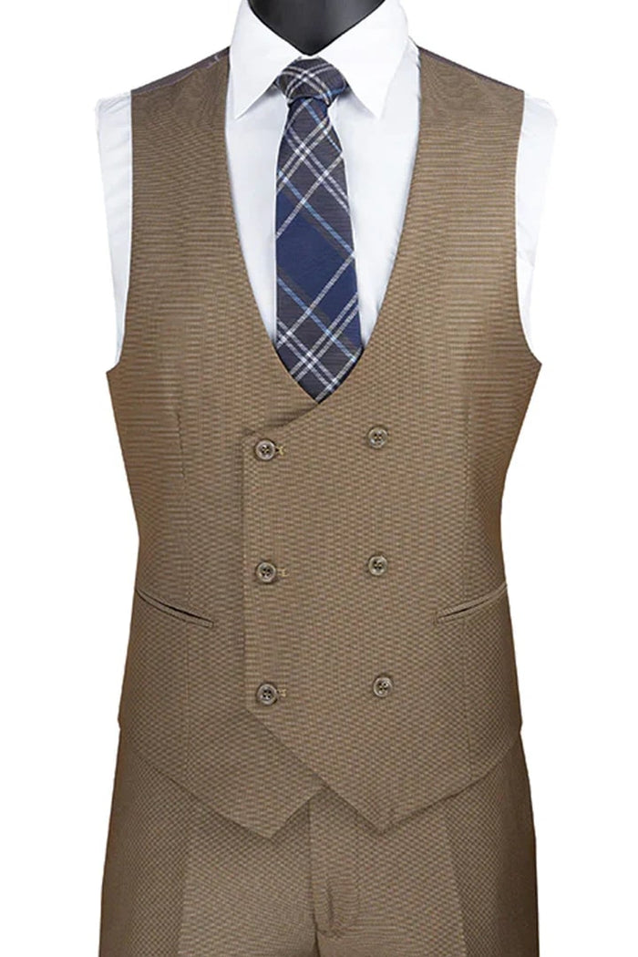 Tan Suits For Wedding - Tan Groomsmen Suits - Tan  Fit  Tuxedo
