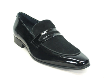 KS1377-12SC Patent Leather Loafer 2 KS1377-12SCBURGUNDY7  - from alligatorwarehouse.com