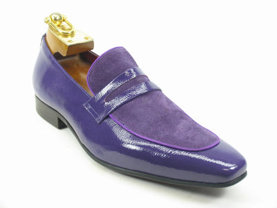 KS1377-12SC Patent Leather Loafer 3 KS1377-12SCBURGUNDY7  - from alligatorwarehouse.com