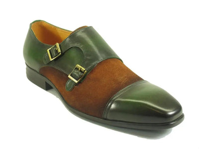 KS524-16SC Double Monk Strap 6 KS524-16SCBROWN75  - from alligatorwarehouse.com