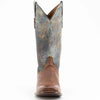 Ferinni Boot - Mens Dress Cowboy Boot  - Ferrini Men's Morgan Smooth Ostrich Square Toe Boots Handcrafted - Kango Brown  in Kango Brown 4 10293-07-080-D  - from alligatorwarehouse.com