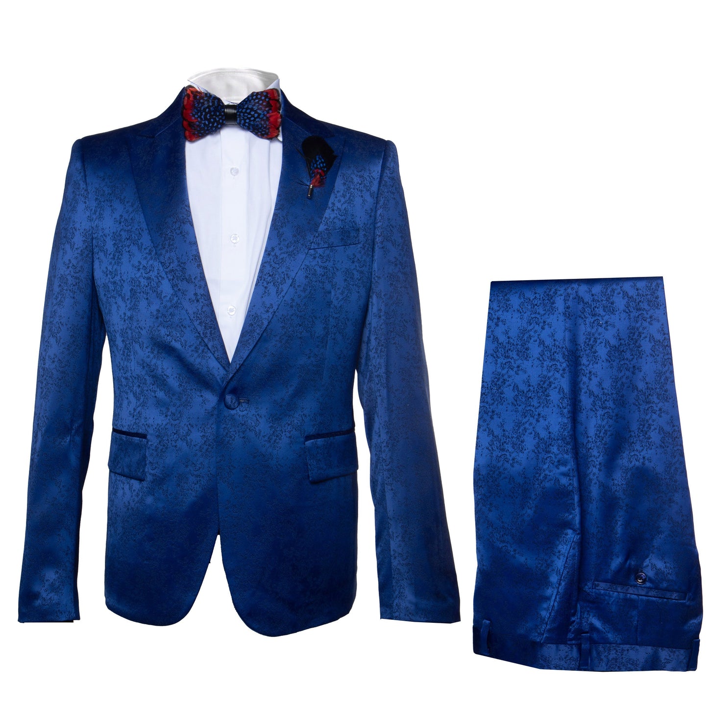 Rossi Man Leo Suit RM1906 – Modern Slim Fit 2-Piece Suit for Men | Stylish Formal Wear