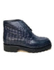 Los Altos All-Over Crocodile Lace Up Ankle Boots 6   - from alligatorwarehouse.com