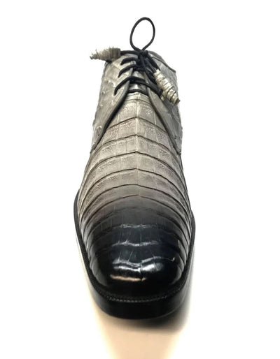 Los Altos All-Over Crocodile Lace Up Dress Shoes 30   - from alligatorwarehouse.com