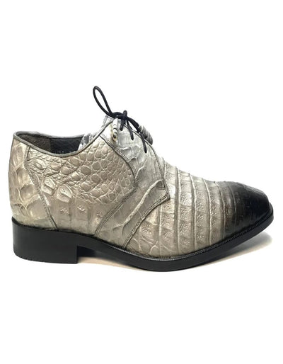 Los Altos All-Over Crocodile Lace Up Dress Shoes 28   - from alligatorwarehouse.com
