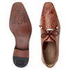 Men's Belvedere Lago Plain Toe American Alligator Dress Shoe in Cognac 3 MEN 14010 COGNAC-M-09  - from alligatorwarehouse.com