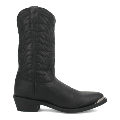 Laredo East Bound Black Pig Skin Leather Boots