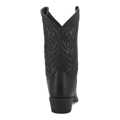 Laredo East Bound Black Pig Skin Leather Boots 5 68610_8_D  - from alligatorwarehouse.com